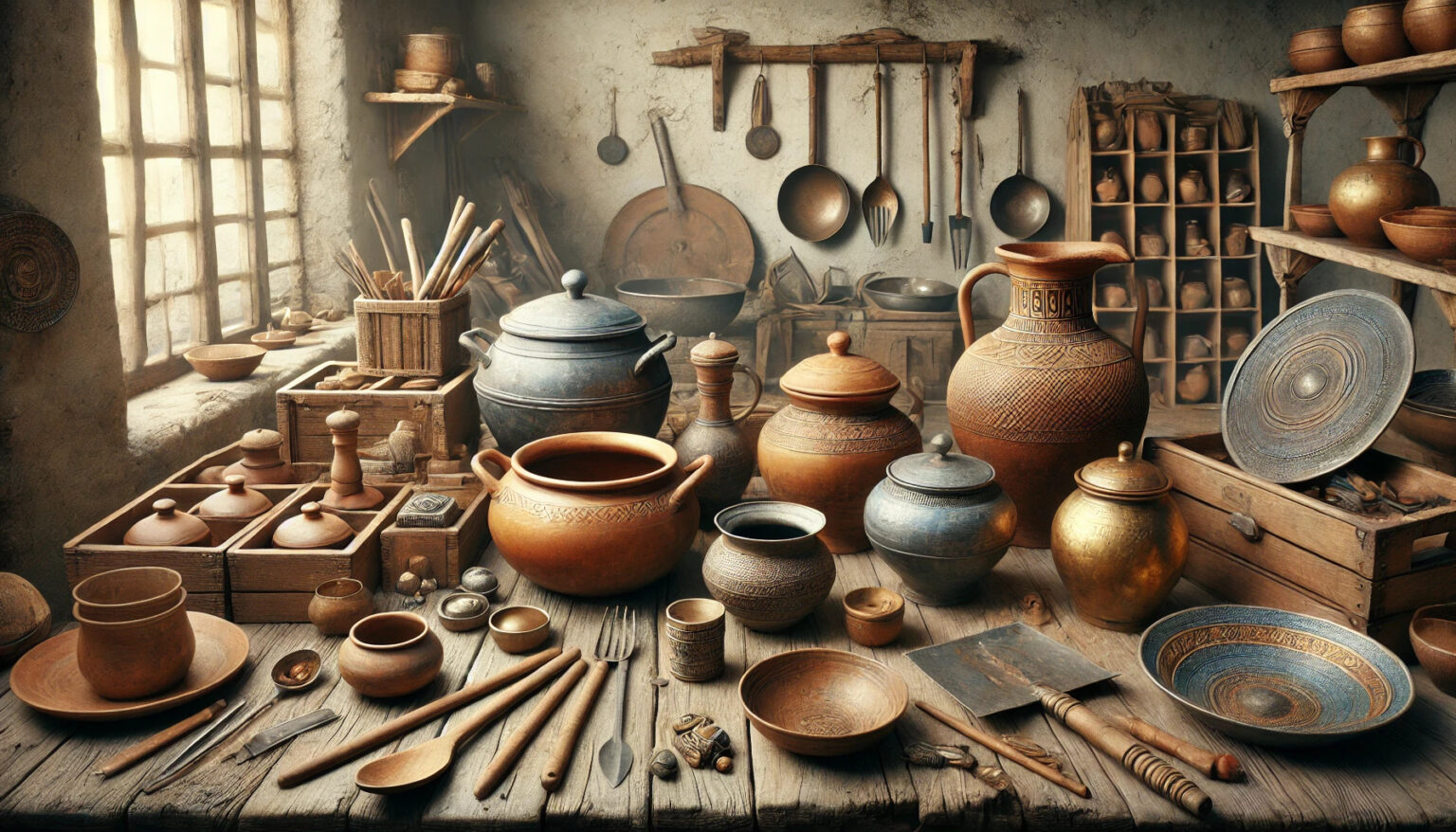 Ancient Cooking Rack Artifacts of Daily Life: Cooking Pots and Utensils from the Ancient ...